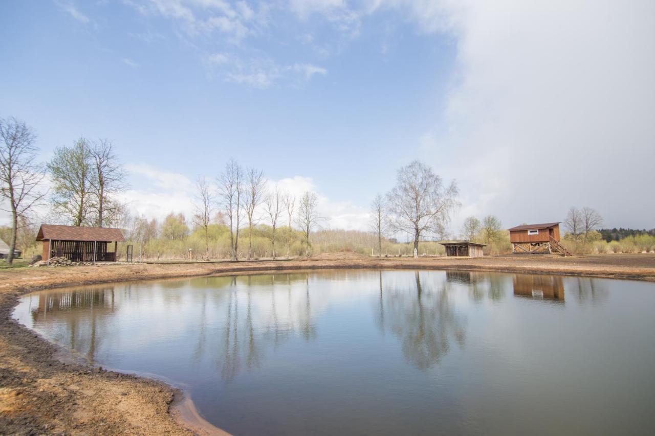 Arciau Gamtos Anyksciai Villa Kurkliai Exteriör bild