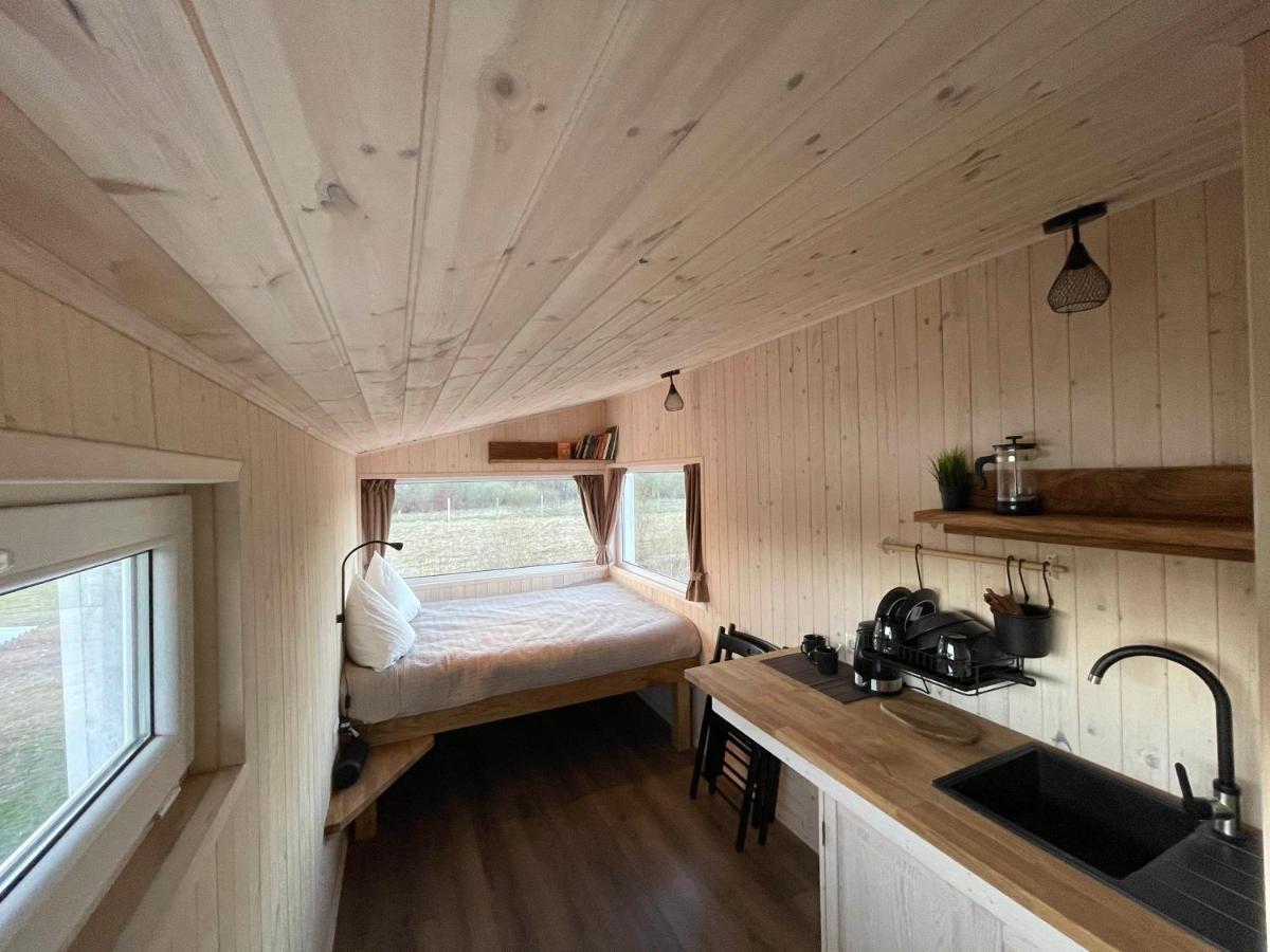 Arciau Gamtos Anyksciai Villa Kurkliai Exteriör bild